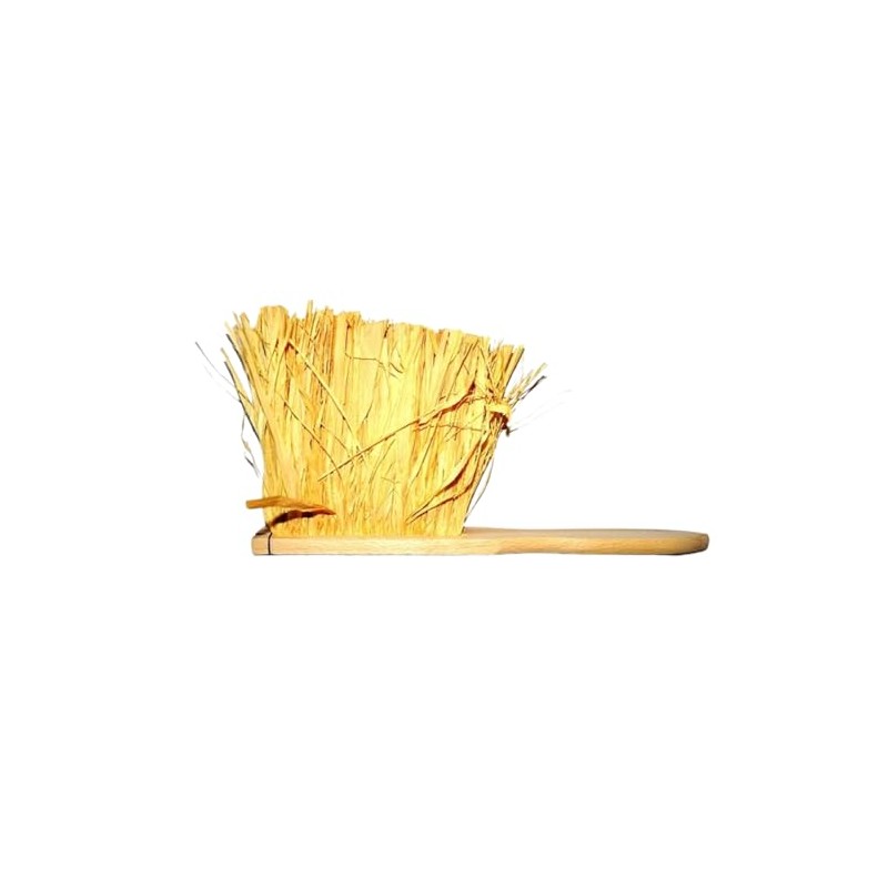 Starmann Bread Brush | Handmade from Beech Wood & Raffia