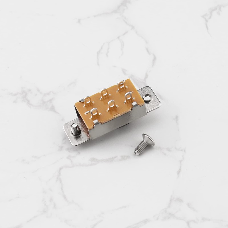 EMSea 2Pcs Slide Selector Switch with 4X Screws Compatible with