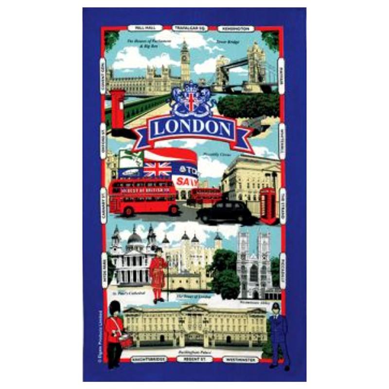 Elgate London Tea Towels Set of 2 London & Street
