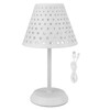 LED Rechargeable Cordless Table Lamp Touch Dimmable Bedside Lamp Desk