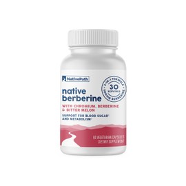 NativePath NativePath Native Berberine, Metabolic Support, 60 Capsules