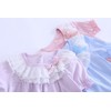 ABALACOCO - Camisón de dormir para niñas, vestido de princesa