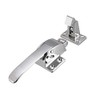 sourcingmap Adjustable Latch Spring Loaded Walk in Freezer Cooler Door Handle Grip