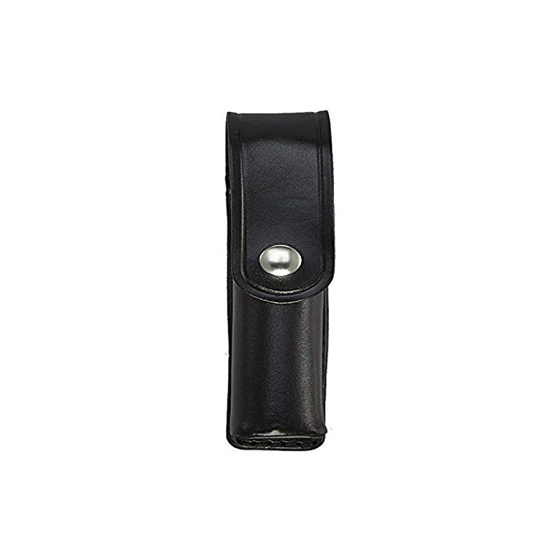 Aker Leather 548LED Flashlight Holder, Black, Plain, Fits Streamlight Strion