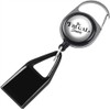 Frugal Smoker Clip Retractable Keychain Lighter Leash