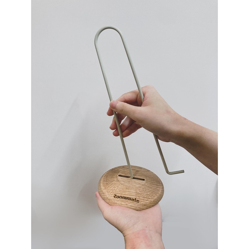 Roommate Wooden Base, Kitchen Paper Holder, Wooden Paper Stand, Kitchen