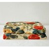 Feelyou Flower Fleece Throw Blanket for Bed Sofa Couch Kids