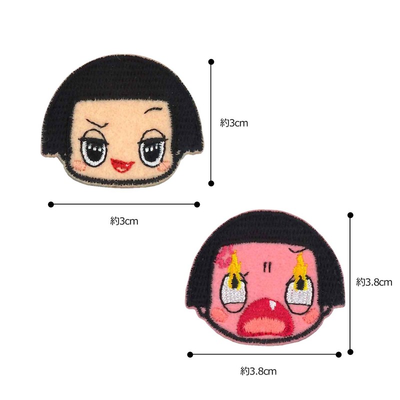Pioneer CR02 Chiko-chan Patch Width 1.2 x Height 1.2 inches