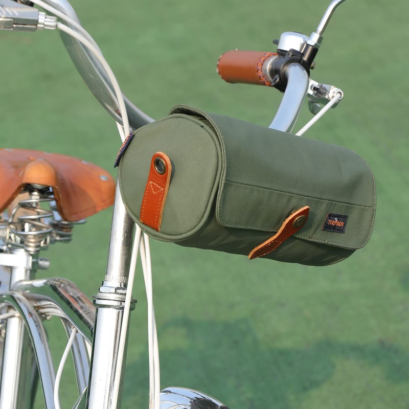 TOURBON Cycling Front Handlebar Bag Waterproof Bike Pannier Utility Tool