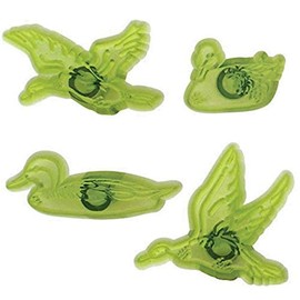 JEM 115AW008 Wild Ducks Fondant Cutter (Set of 4), Standard