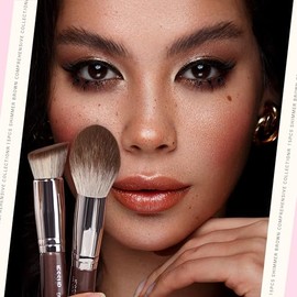 Jessup Brochas de Maquillaje para Base, Contorno, Sombras y Delineado T498