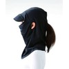 No Makeup Sun Shade Face Cover, Black