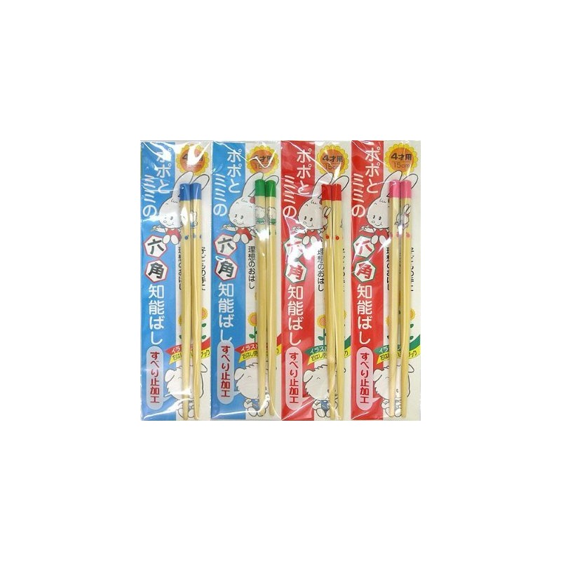 Chopsticks, Seiwa Hexagonal Intelligence Spatula, Popo and Mimi, Children's Chopsticks