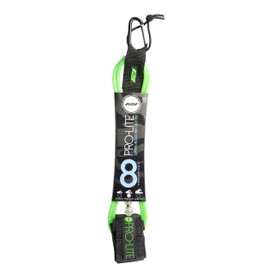 Pro-Lite Freesurf Series Surfboard Leashes (Lime Green, 8'0)