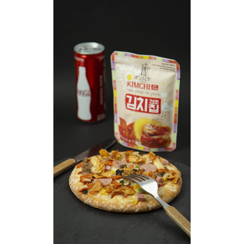 100% Dried vegan Kimchi Chips 15g*2ea / 0.53oz *2ea