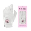 Womens Golf Glove Left Hand Sheepskin Leather Gloves Full Finger