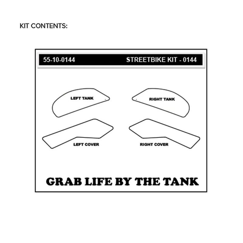 Stompgrip Motorcycle Tank Pad Volcano Suitable for Kawasaki Z900 |