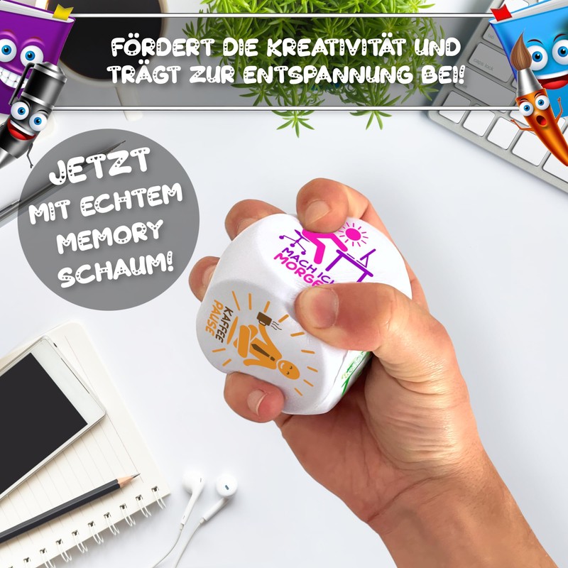 MACH MAL PAUSE® Anti-Stress Cube Set of 2 - The