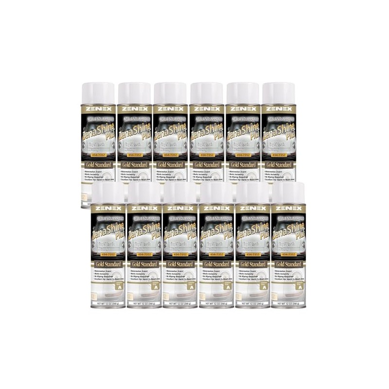 Zenashine Plus Vinyl w/Plastic Coating net 12 oz. Case 12