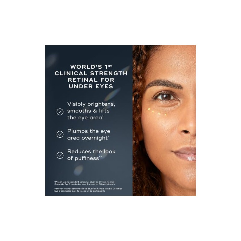 Medik8 Crystal Retinal Ceramide 10 Eye Cream, 0.1% Retinal Strength