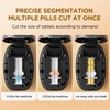 Pill Cutter Splitter for Small and Tiny Pills, 1/2 1/4