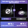 Canpo No Fade Car Door Lights Logo Compatible with Nissan,