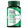 Nature's Own Ginkgo Biloba 2000mg Tab X 100