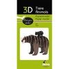 Fridolin 3D Paper Model Bear