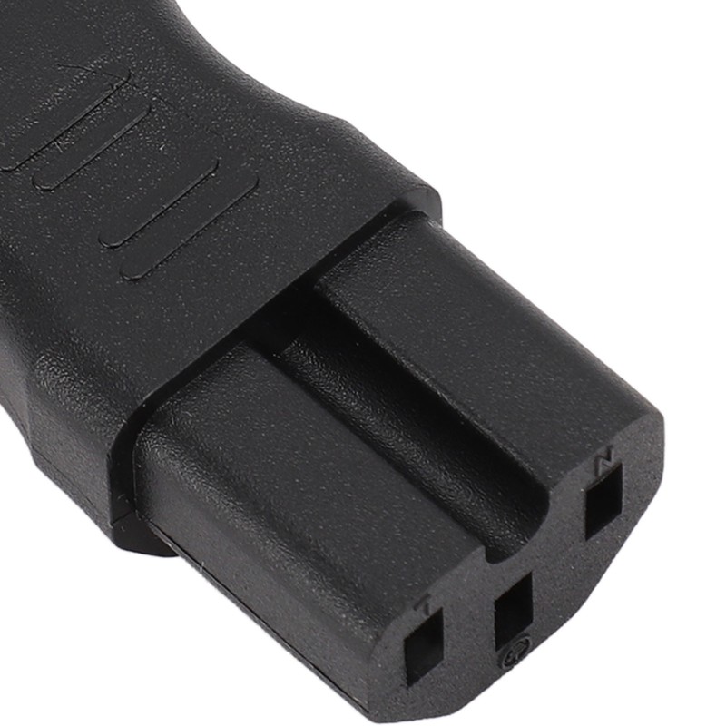 3PCS Comb Power Adapter IEC320 C14 to C15 PVC and