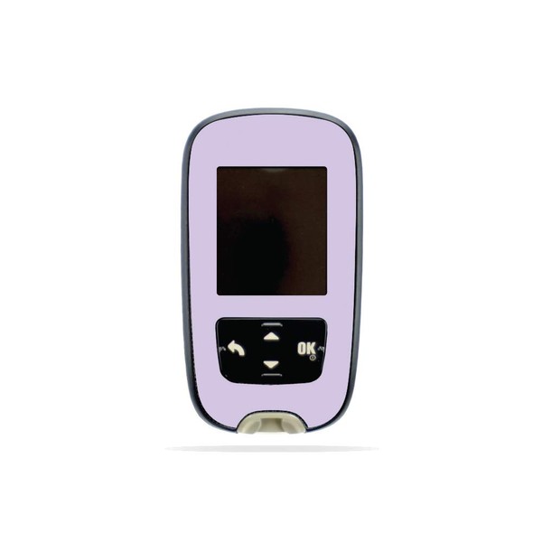 MightySkins Skin Compatible with Accu-Chek Guide - Solid Lilac |