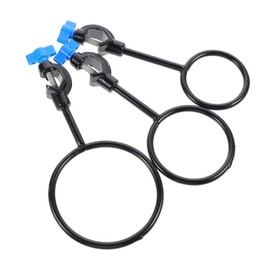 Zerodeko 3pcs Metal Support Retort Rings for Laboratory Experiments and Versatile Laboratory Accessories for Flasks Beakers and Chemical Tests
