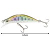 Major Craft Fine Tail Eden Lure, Shimmy Fall, 2.0 inches