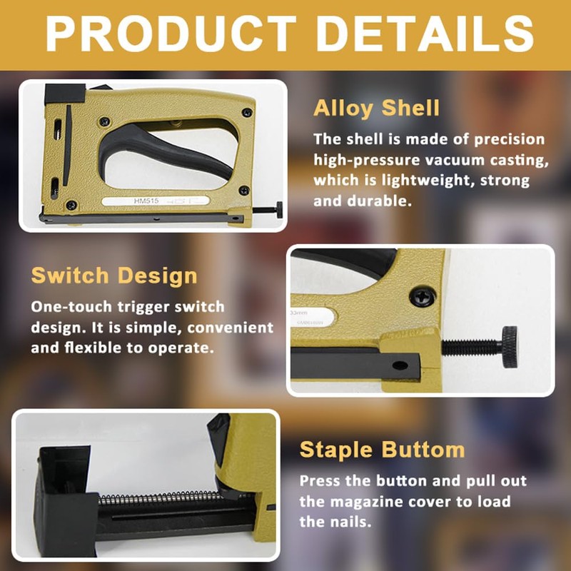 GYKLE Point Drivers for Picture Framing, Picture Framing Tools, Frame