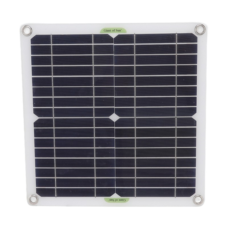 Solar Panel Fan Kit Monocrystalline Silicon Solar Panel Weatherproof 4