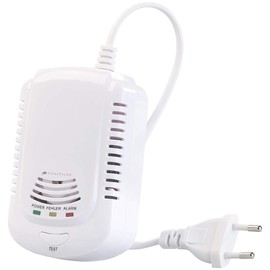 VisorTech Caravan Gas Detector: Multi-Gas Detector for Household Gases, with 3 Function LEDs, 85 dB (Gas Detector, Gas Meter, Camping Stove)