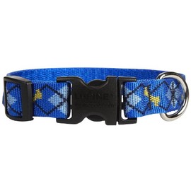 LupinePet Originals 3/4" Dapper Dog 13-22" Adjustable Collar for Medium and Larger Dogs