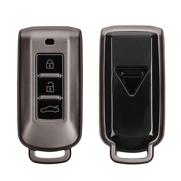 kwmobile Key Cover - Compatible with Mitsubishi 3-button Car Key