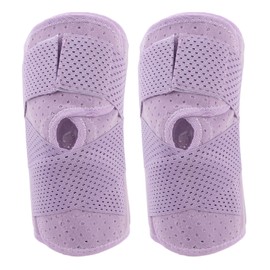 Knee Brace Breathable Ultra Thin Sports Knee Pads Adjustable Knee Sleeve Multifunctional Knee Support for Running Basketball Football Violet L