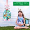 Toddler DIY Felt Rabbit Set Wall Hanging Bunny Crafts Ornaments