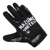 mazume MZGL-S597-01 Game Fishing Gloves, Black, Medium