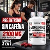 Arginina Platinum 2100mg Por Porción Citrulina Beta Alanina Pre Workout