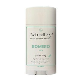 Men Intense - Desodorante natural con ALUMBRE unisex para deportistas - No obstruye los poros - Sin aluminio - Sin parabenos - Elimina el mal olor - con aceite esencial de Trea Tree y Romero - Barra (1 unidad)