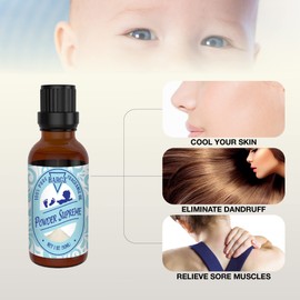 Bargz 1oz Powder Supreme Fragrance Perfume Oil Baby Scented [Soft Sweet Long-Lasting Scent], Baby Fresh Cologne for Men and Women