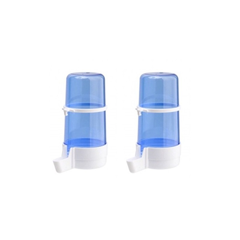 Moondown Farm 400ml Bird Finch, Canary Drinker with Clips for