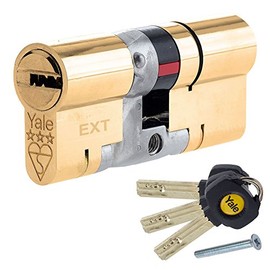 40 (INT) X 55 (EXT) 40/55 Brass YALE Platinum 3 Star Euro Cylinder Barrel Anti Snap Bump High Security uPVC Door Lock TS2007:2014 Lock
