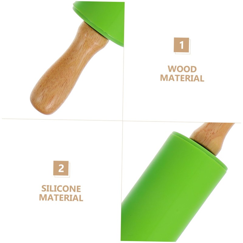 BIUDECO Rolling Pin for Clay 4 Color Mini Rolling Pin