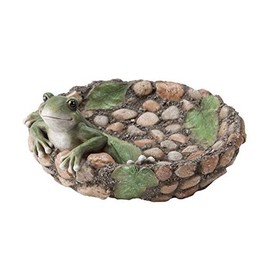 Happy Frog Tabletop Birdbath - 10 L x 10.5 W x 4.5 H
