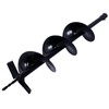 ZJMTOCYU Auger Drill Bit for Outdoor Planting, Durable Steel Construction,