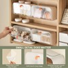 Wall Mounted Cotton Pads Holder Organizer Cotton Swab Balls Holder