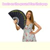 AYTHSRIC 2Pcs Popping Clacking Fan for Line Dancing & Where